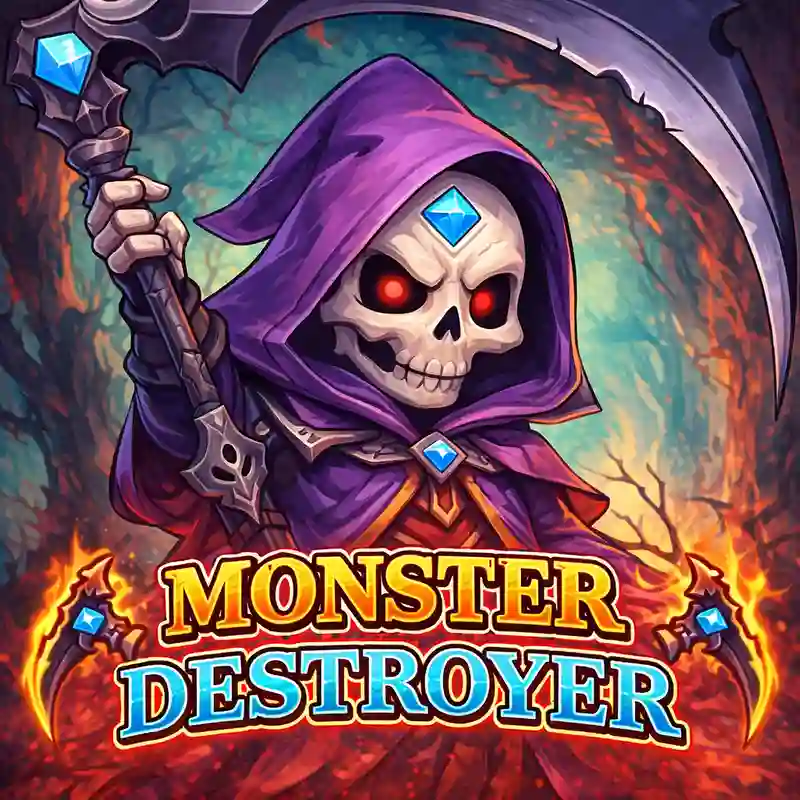 Monster Destroyer Slot Game 55ph